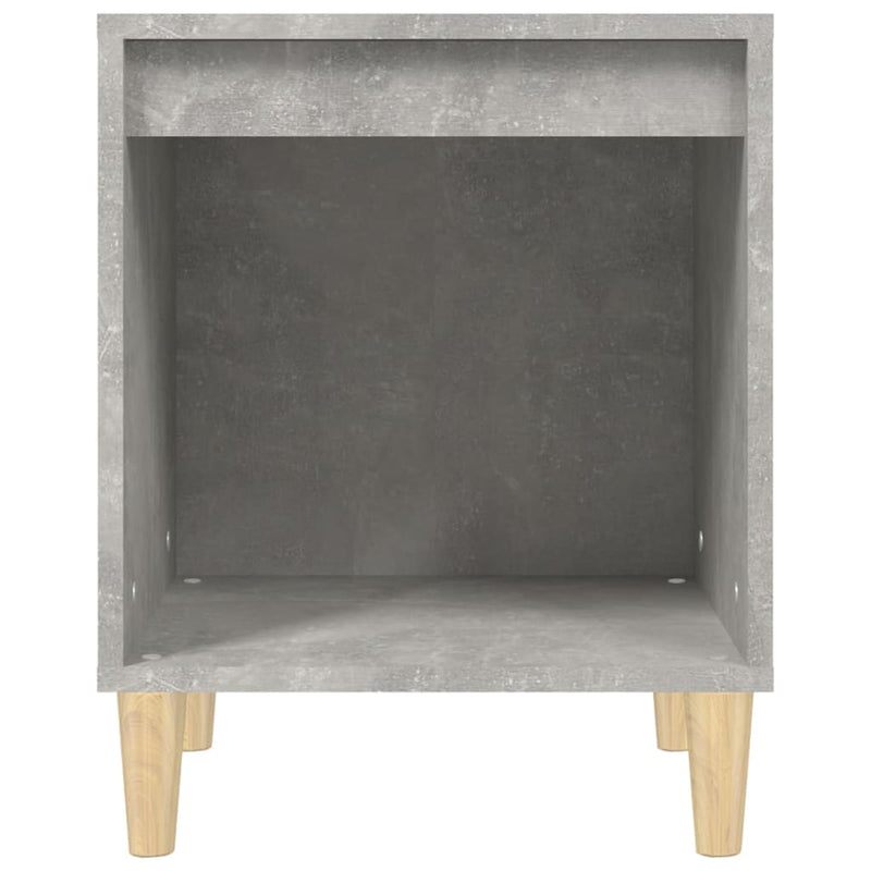 vidaXL Bedside Cabinets 2 pcs Concrete Grey 40x35x50 cm