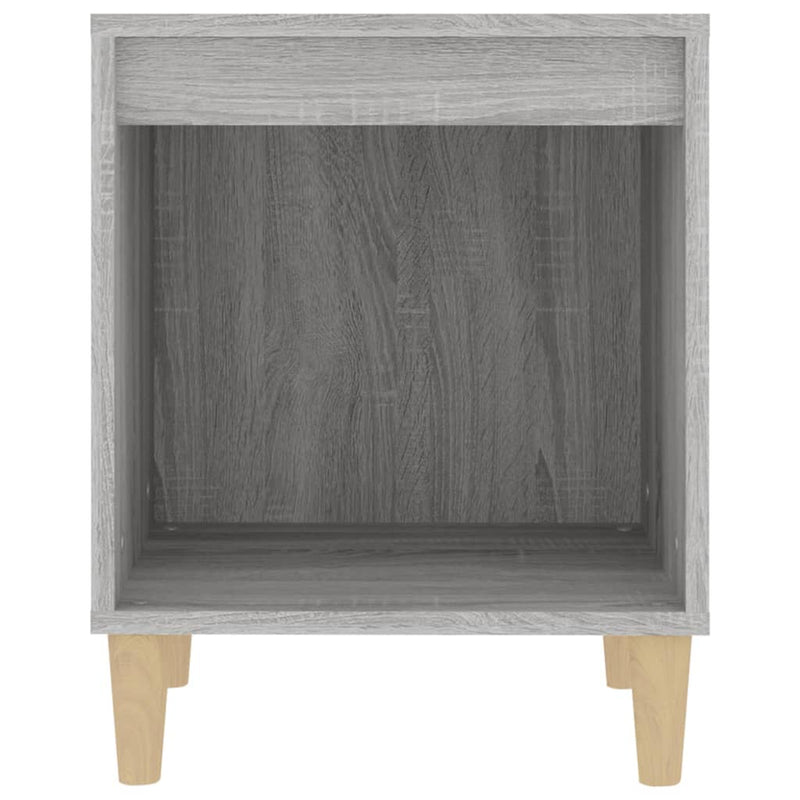 vidaXL Bedside Cabinets 2 pcs Grey Sonoma 40x35x50 cm