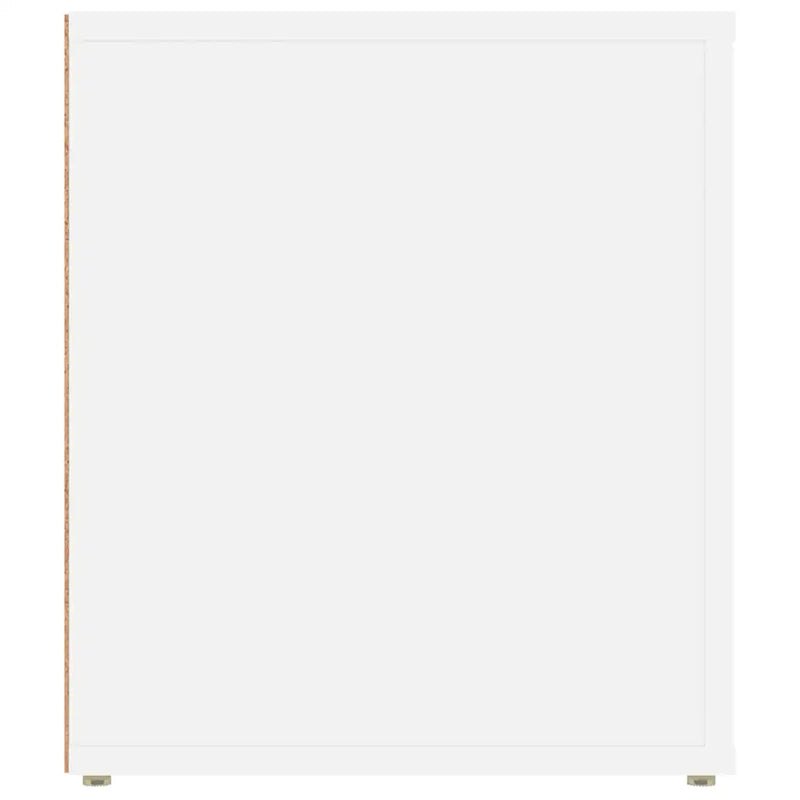 TV Cabinet White 100x35x40 cm Engineered Wood