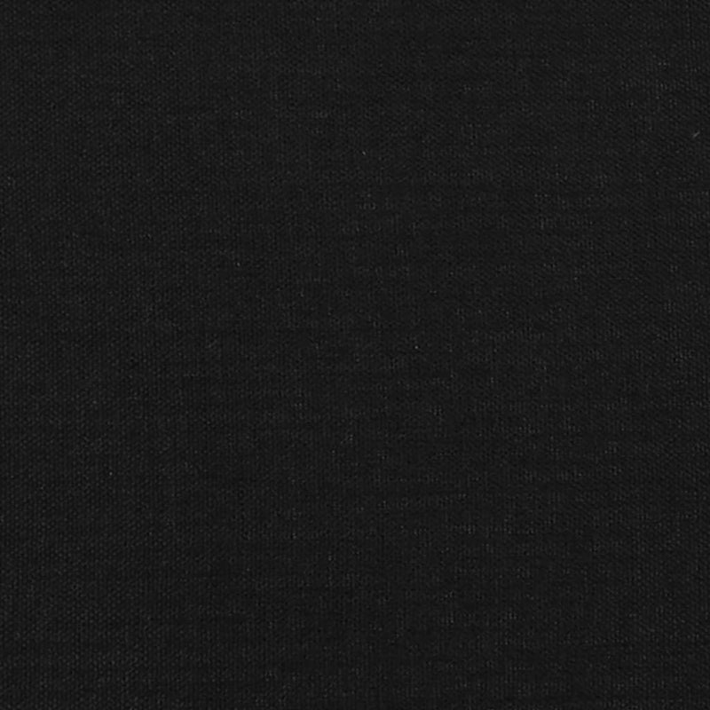 vidaXL Box Spring Bed Frame Black Queen Fabric