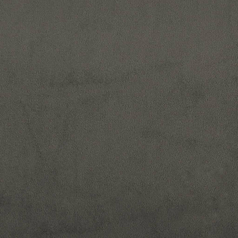 vidaXL Box Spring Bed Frame Dark Grey Queen Velvet