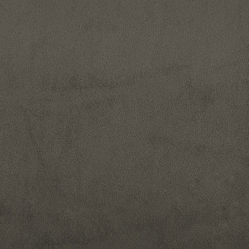Box Spring Bed Frame Dark Grey King Single Velvet