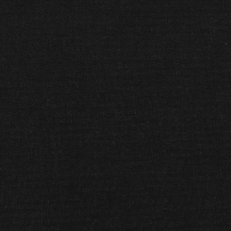 Headboard Black 80x5x118/128 cm Fabric