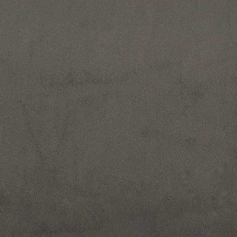 Headboard Dark Grey 160x5x118/128 cm Velvet