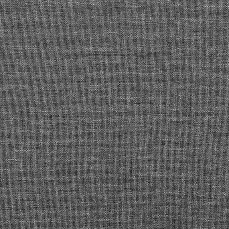 Headboard with Ears Dark Grey 103 cm Fabric