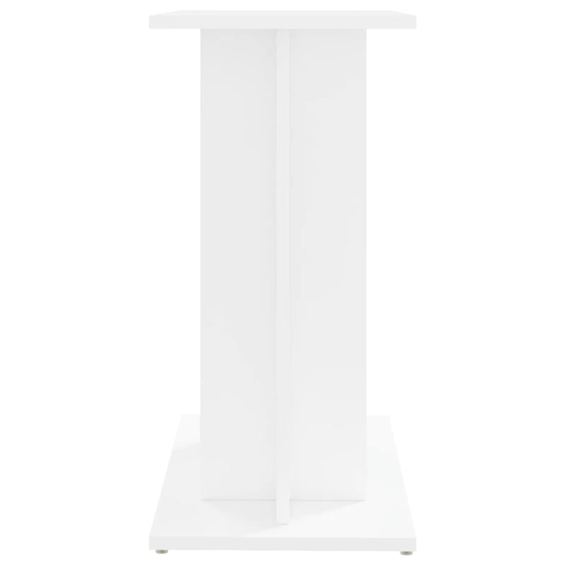 vidaXL Aquarium Stand White 60x30x60 cm Engineered Wood