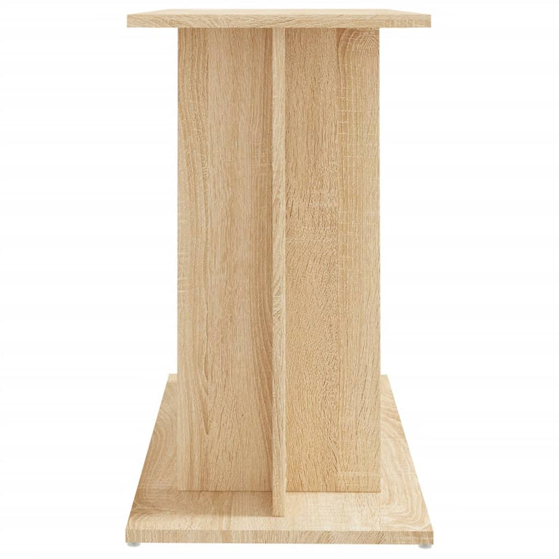 vidaXL Aquarium Stand Sonoma Oak 80x35x60 cm Engineered Wood