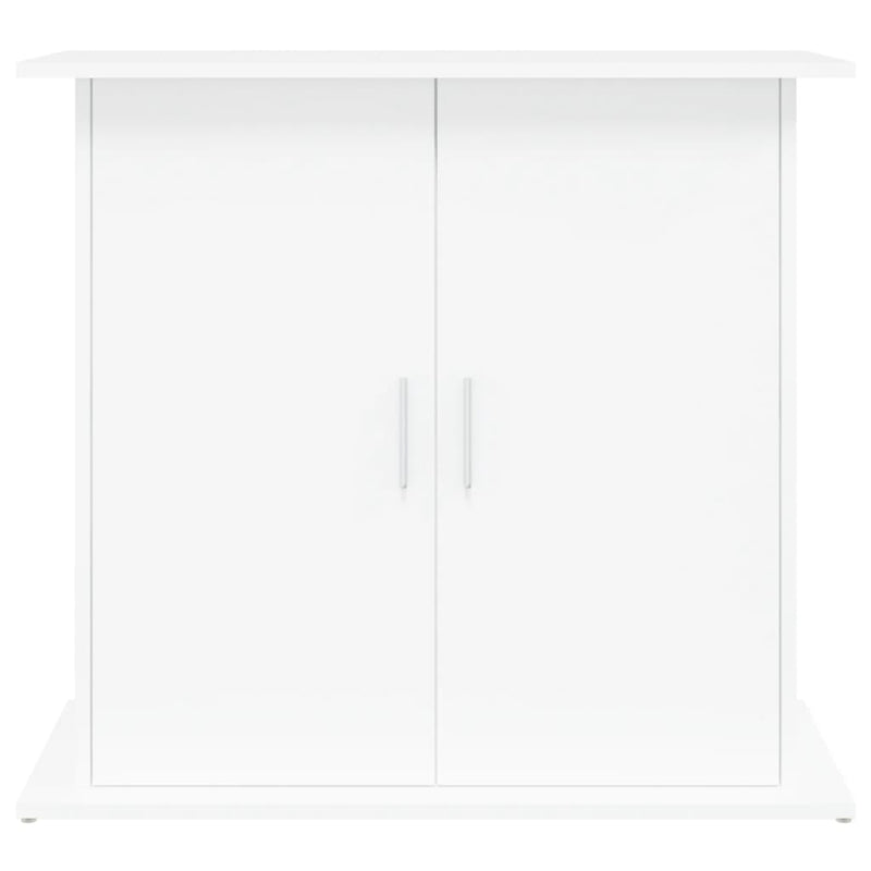 vidaXL Aquarium Stand White 81x36x73 cm Engineered Wood