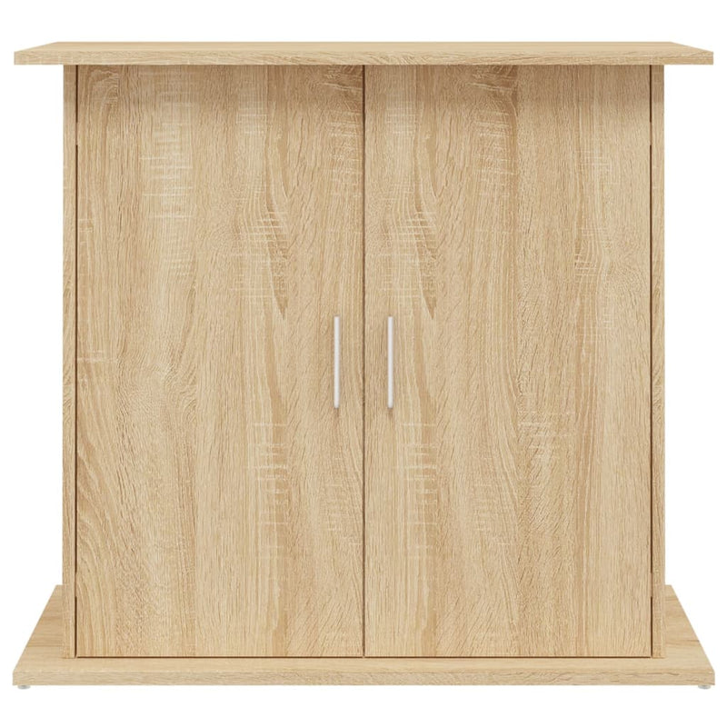 vidaXL Aquarium Stand Sonoma Oak 81x36x73 cm Engineered Wood