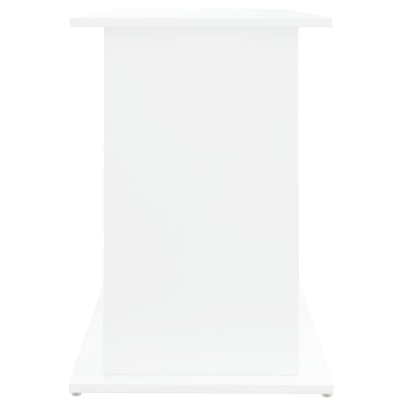 vidaXL Aquarium Stand White 121x41x58 cm Engineered Wood