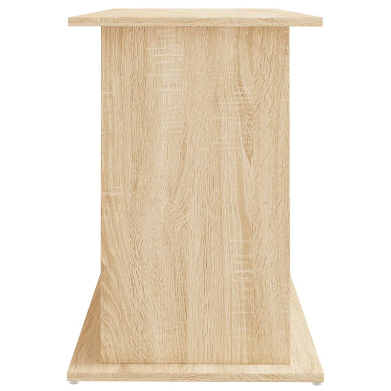 vidaXL Aquarium Stand Sonoma Oak 121x41x58 cm Engineered Wood