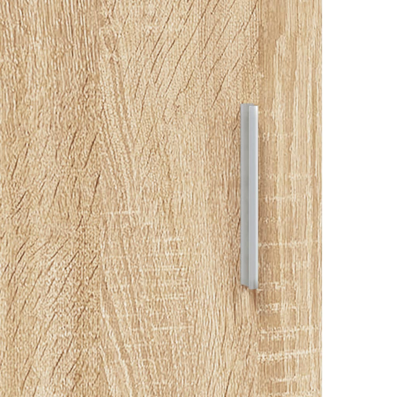 vidaXL Aquarium Stand Sonoma Oak 121x41x58 cm Engineered Wood