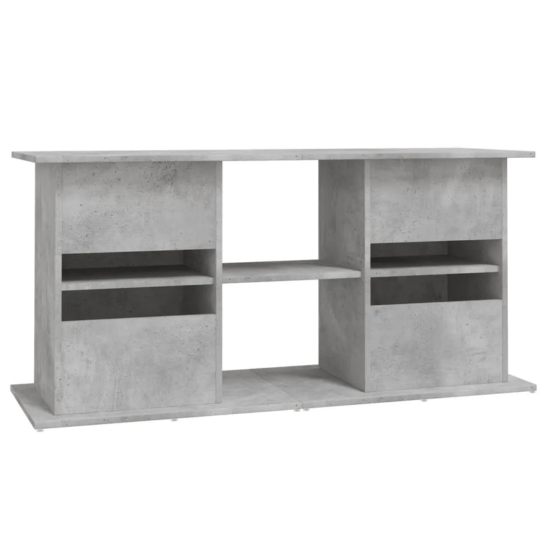 Aquarium Stand Concrete Grey 121x41x58 cm Engineered Wood