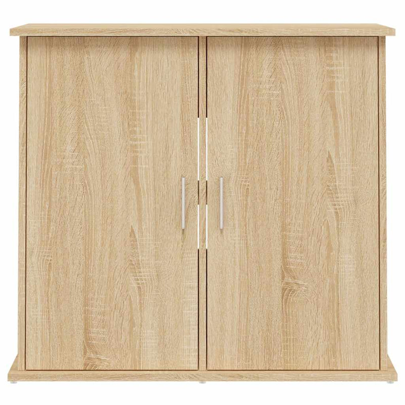 vidaXL Aquarium Stand Sonoma Oak 81x36x73 cm Engineered Wood
