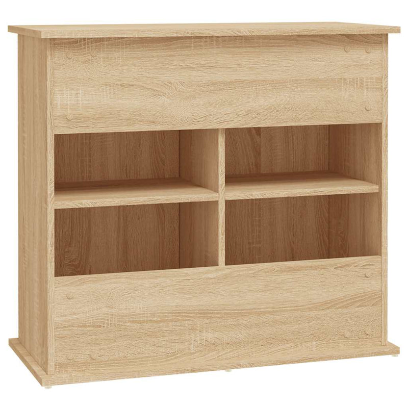 vidaXL Aquarium Stand Sonoma Oak 81x36x73 cm Engineered Wood