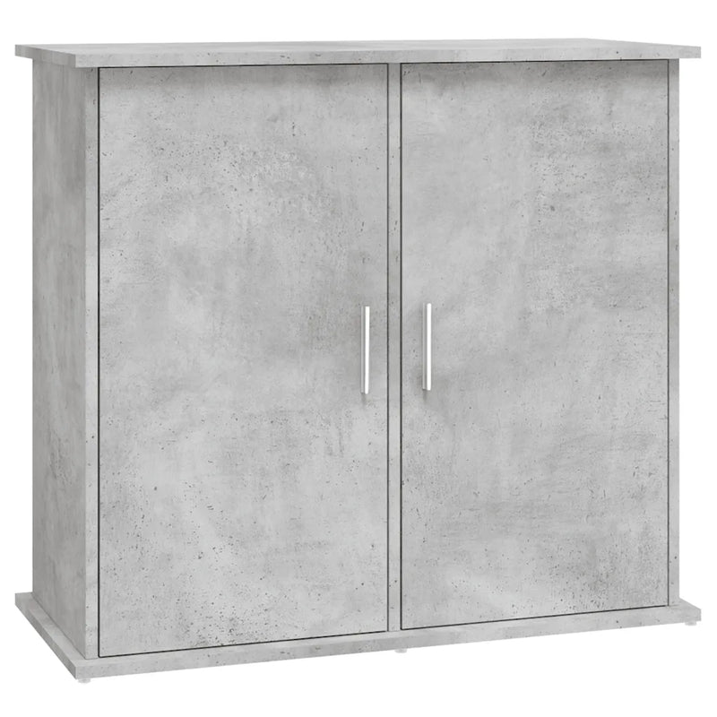 Aquarium Stand Concrete Grey 81x36x73 cm Engineered Wood