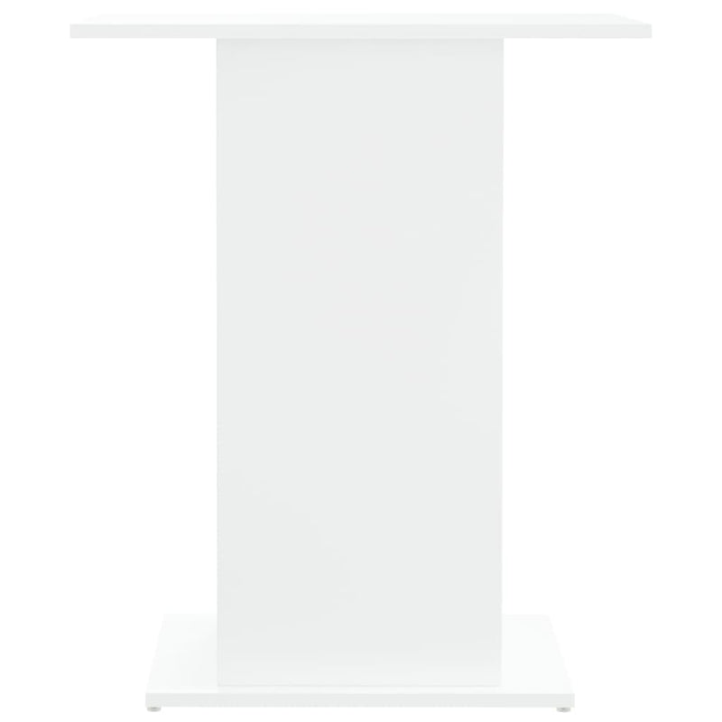 vidaXL Aquarium Stand White 60.5x36x72.5 cm Engineered Wood
