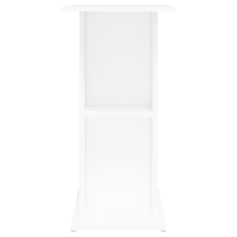 vidaXL Aquarium Stand White 75x36x72.5 cm Engineered Wood
