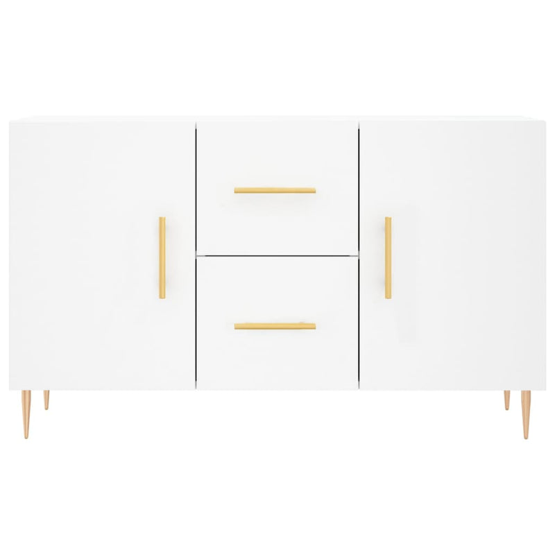 vidaXL Sideboard White 100x36x60 cm Engineered Wood