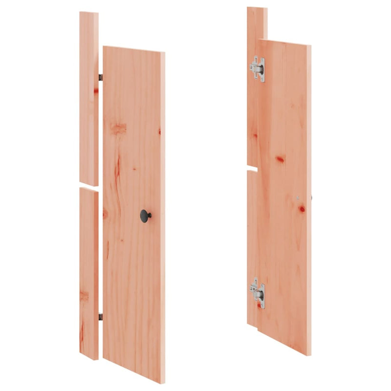 vidaXL Outdoor Kitchen Doors 2 pcs 50x9x82 cm Solid Wood Douglas