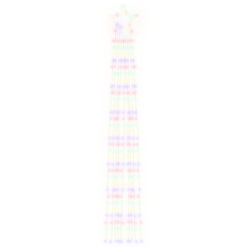 vidaXL Christmas Tree Light 320 LEDs Colourful 375 cm