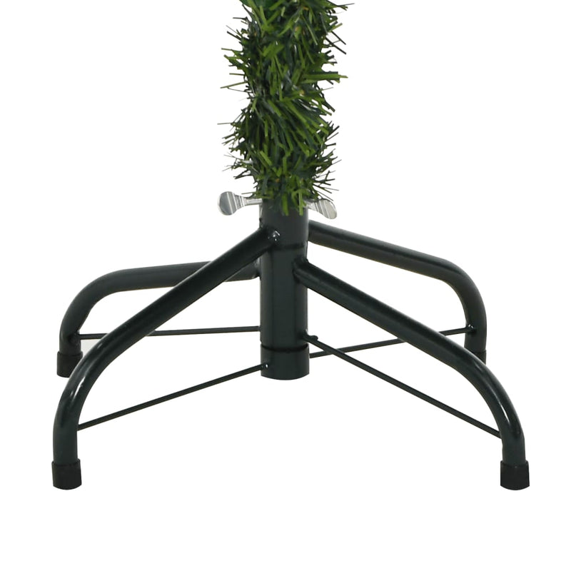 vidaXL Artificial Hinged Christmas Tree with Cones and Berries 150 cm
