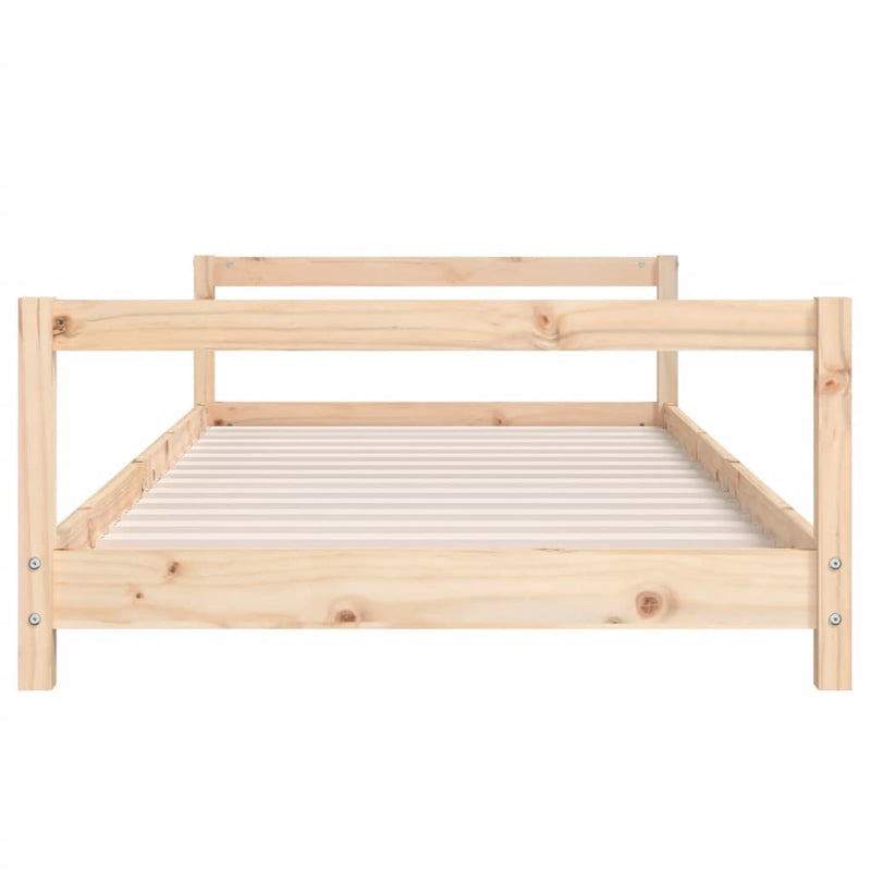 Kids Bed Frame 90x190 cm Solid Wood Pine