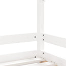 vidaXL Kids Bed Frame White 90x190 cm Solid Wood Pine