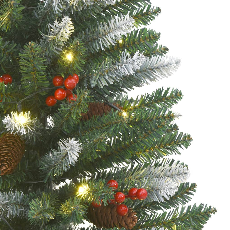 vidaXL 4 Piece Christmas Door Decoration Set PVC