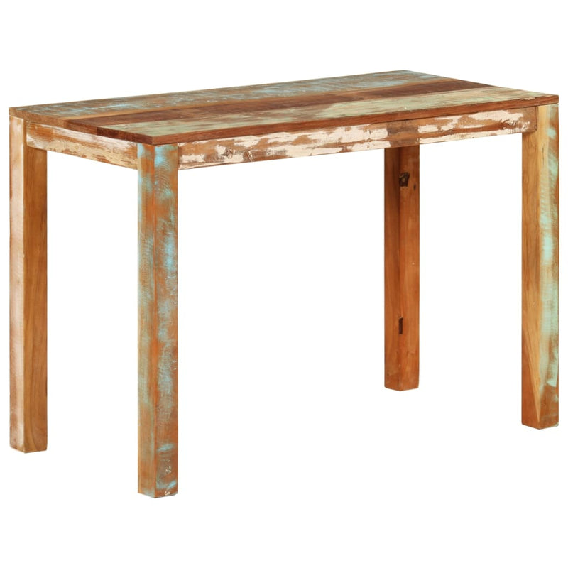 Dining Table 110x55x76 cm Solid Wood Reclaimed