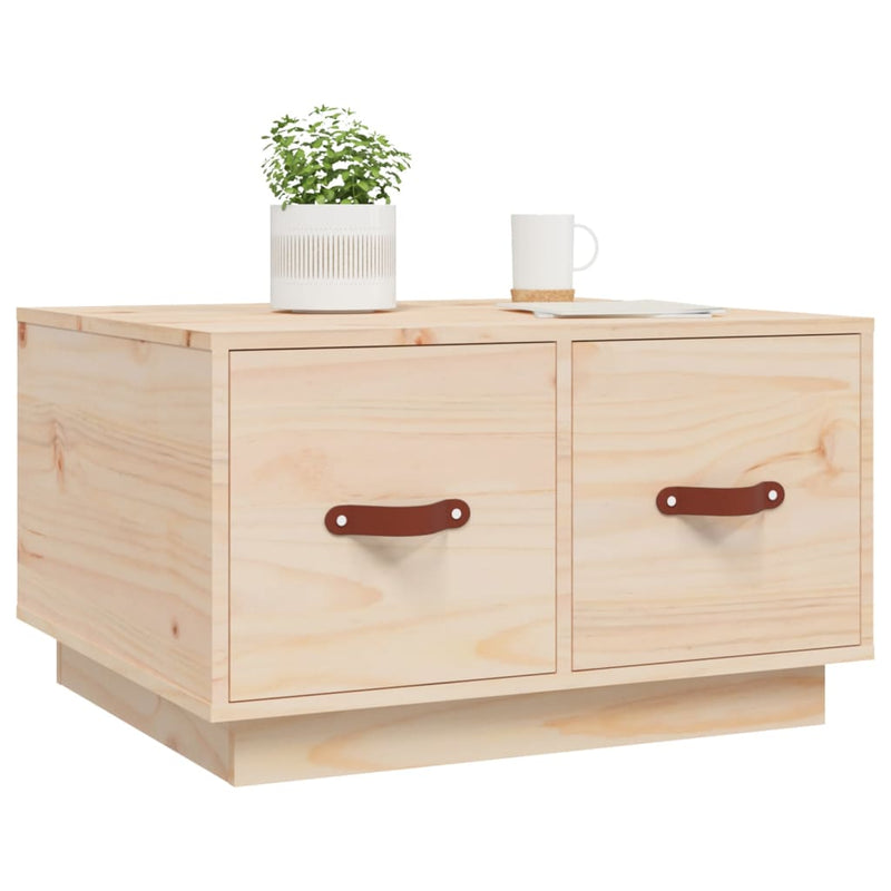 vidaXL Coffee Table 60x53x35 cm Solid Wood Pine