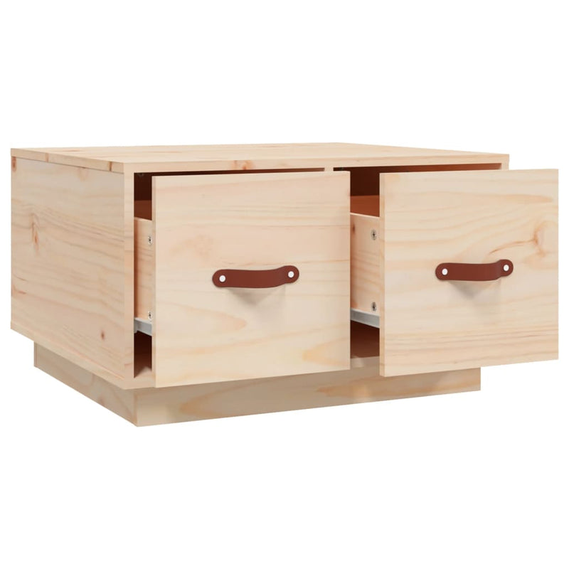 vidaXL Coffee Table 60x53x35 cm Solid Wood Pine