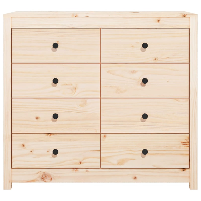 vidaXL Side Cabinet 100x40x90 cm Solid Wood Pine