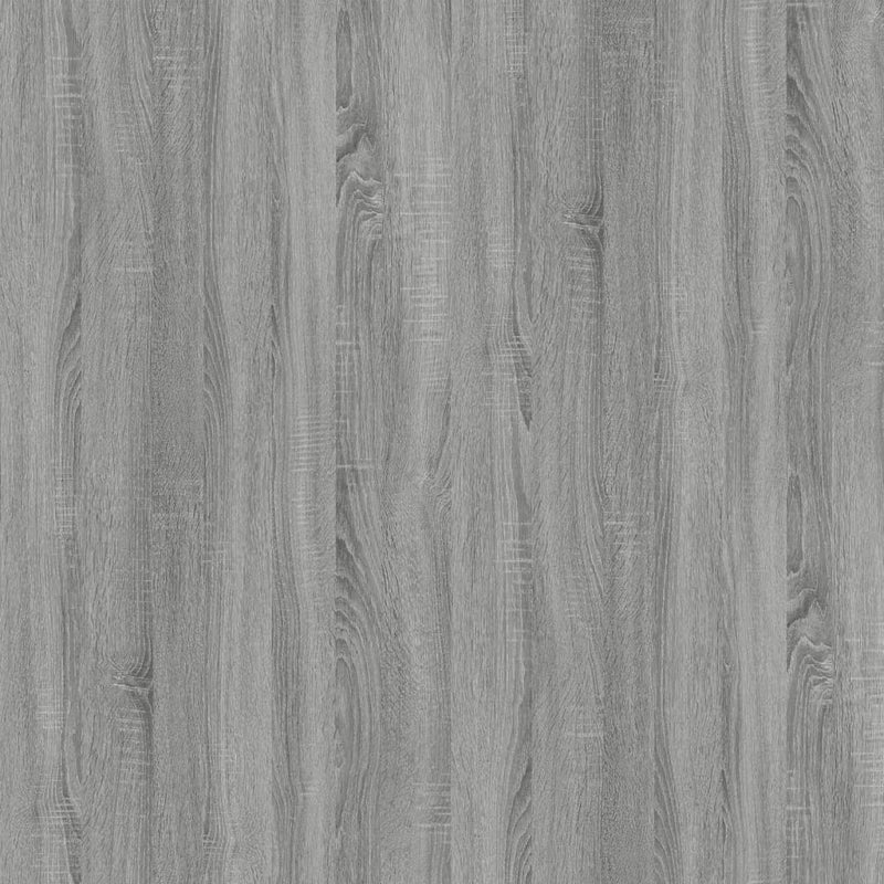 vidaXL Coffee Table Grey Sonoma 100x45x45 cm Engineered Wood and Iron