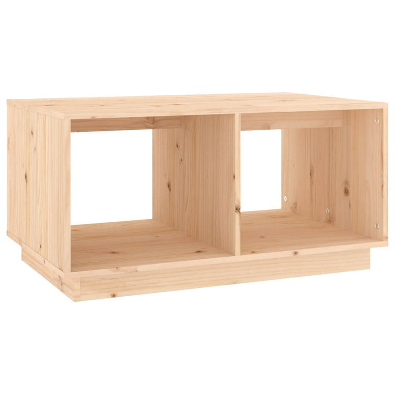 vidaXL Coffee Table 80x50x40 cm Solid Wood Pine
