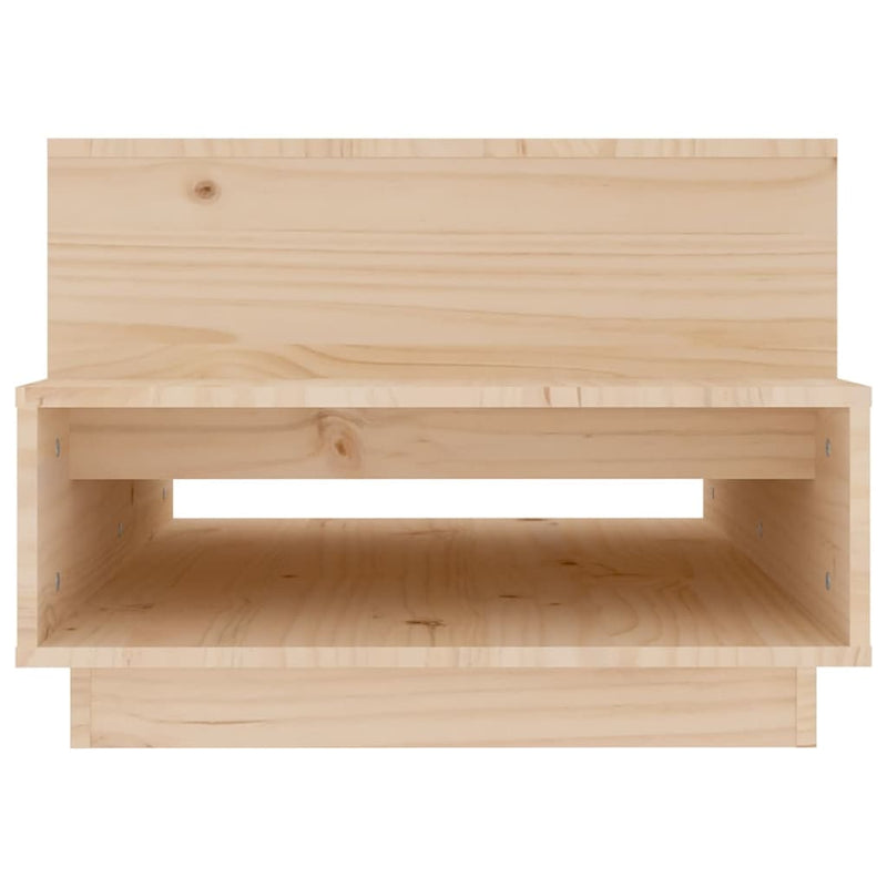 vidaXL Coffee Table 80x55x40.5 cm Solid Wood Pine