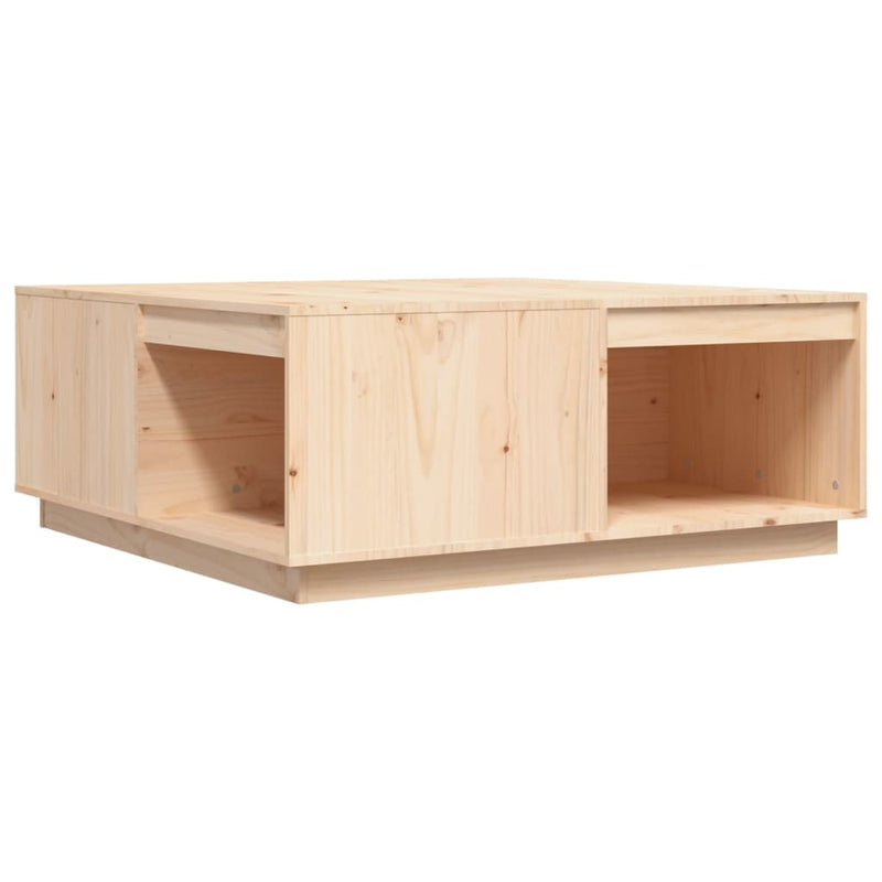 vidaXL Coffee Table 100x101x40.5 cm Solid Wood Pine