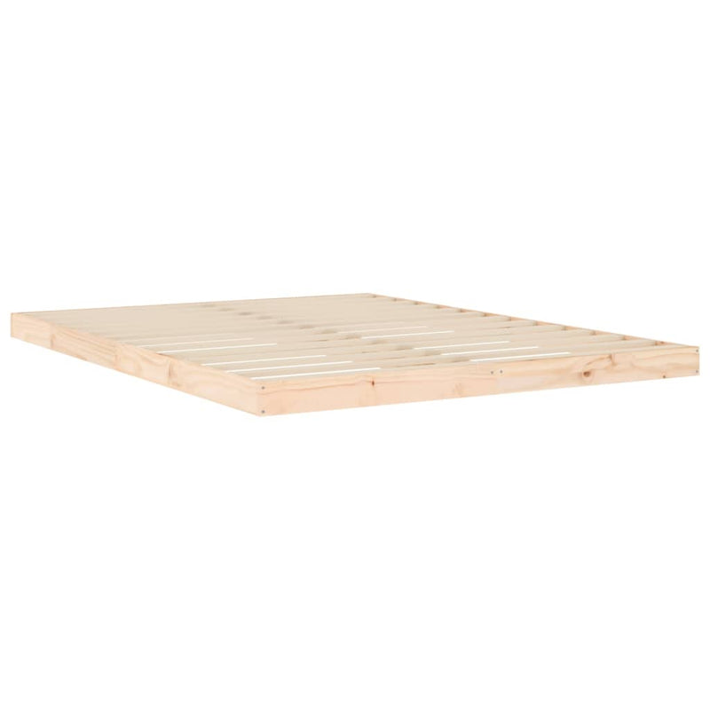 vidaXL Bed Frame without Mattress 150x200 cm Solid Wood Pine