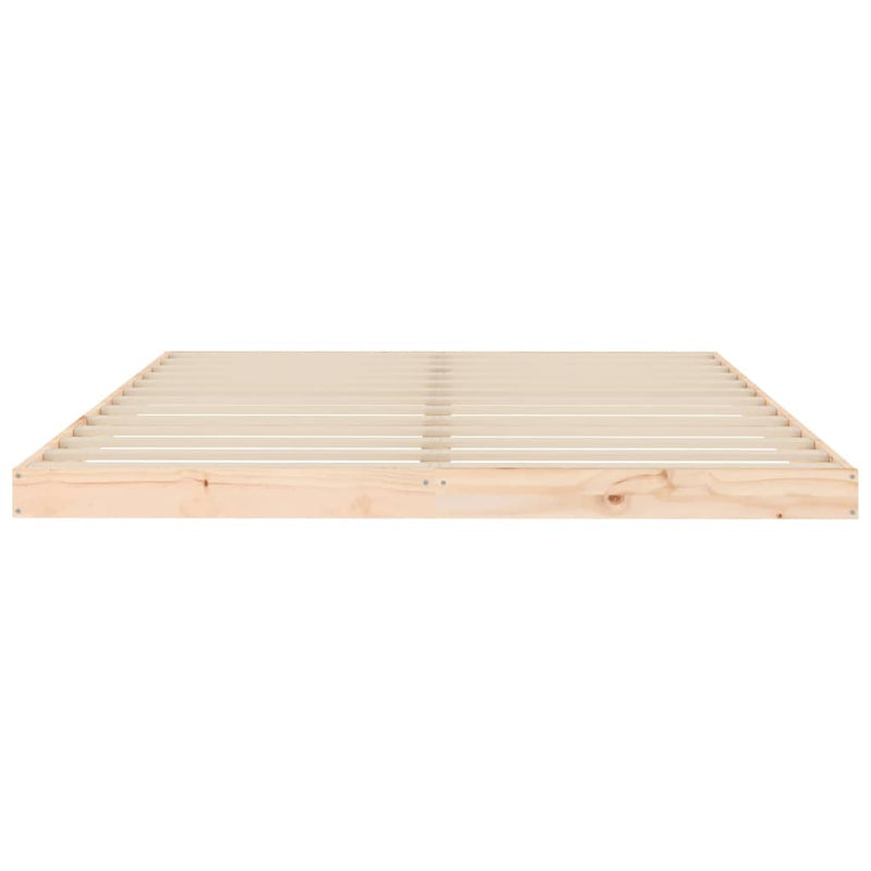 vidaXL Bed Frame without Mattress 150x200 cm Solid Wood Pine