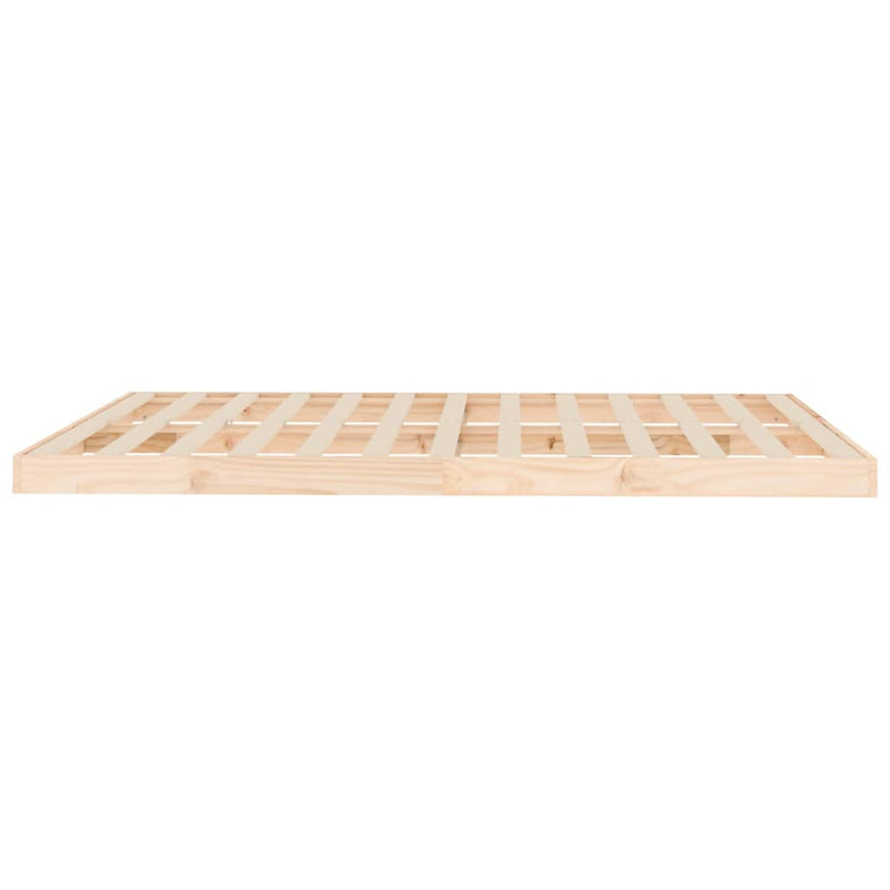 vidaXL Bed Frame without Mattress 150x200 cm Solid Wood Pine