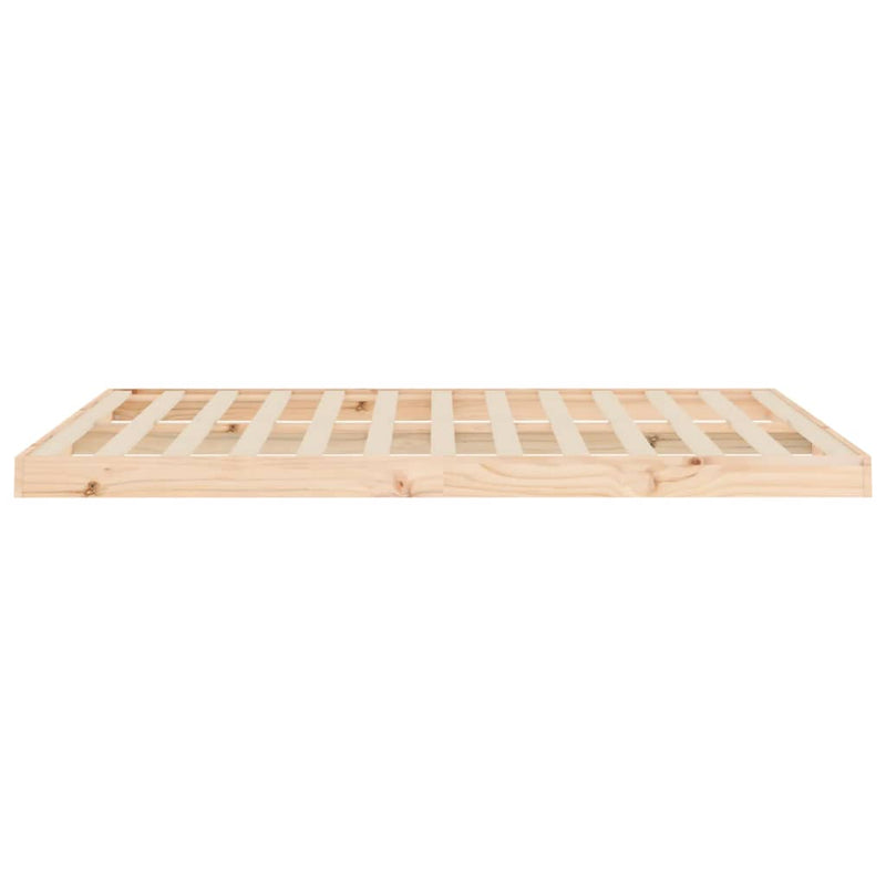 vidaXL Bed Frame without Mattress 135x190 cm Solid Wood Pine