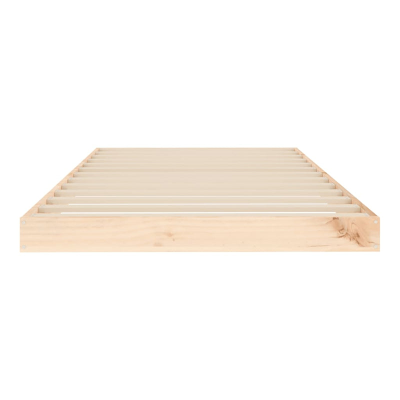 vidaXL Bed Frame without Mattress 90x190 cm Solid Wood Pine