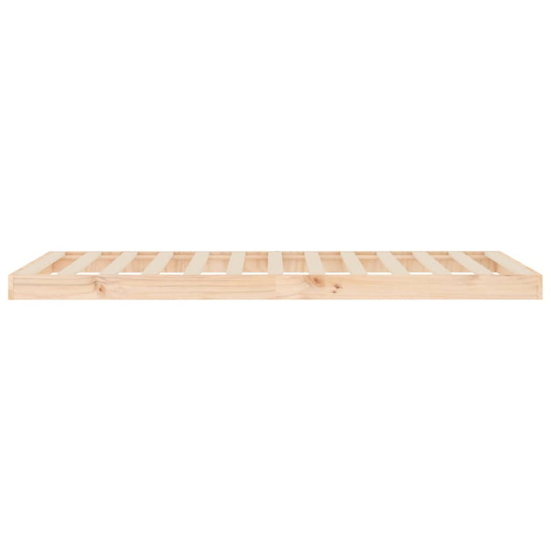 Bed Frame 92x187 cm Single Size Solid Wood Pine