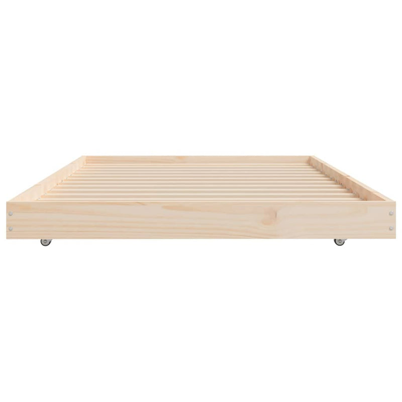 vidaXL Bed Frame without Mattress 90x190 cm Solid Wood Pine