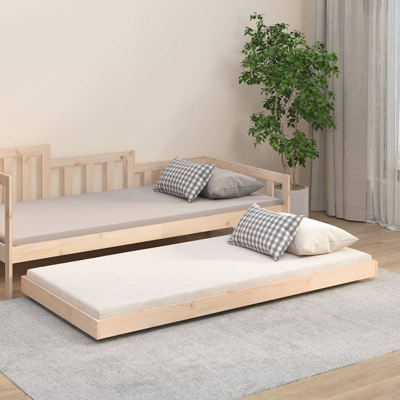 vidaXL Bed Frame without Mattress 90x190 cm Solid Wood Pine