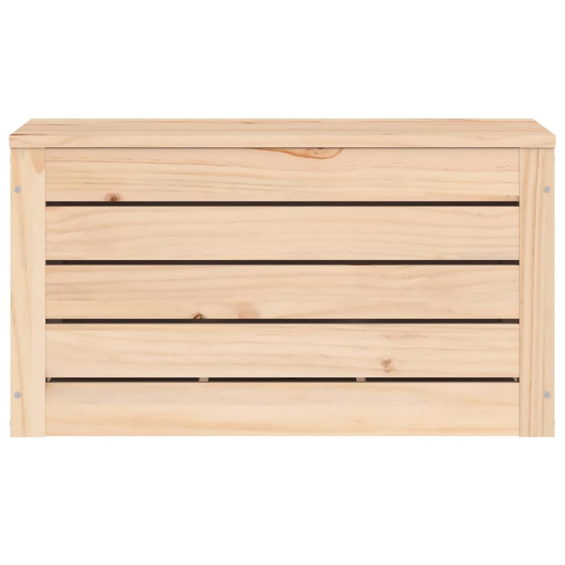 Storage Box 59.5x36.5x33 cm Solid Wood Pine