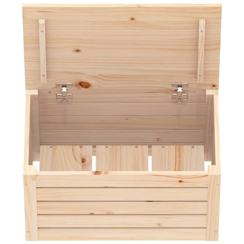 Storage Box 59.5x36.5x33 cm Solid Wood Pine