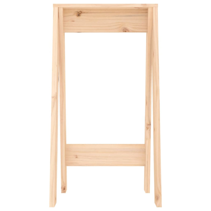 vidaXL Stools 2 pcs 40x40x75 cm Solid Wood Pine