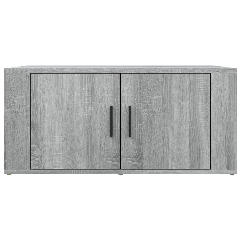 vidaXL Coffee Table Grey Sonoma 80x50x36 cm Engineered Wood