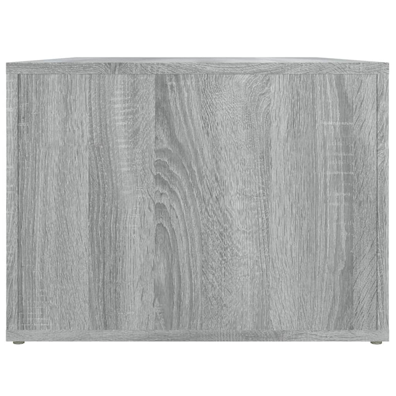 vidaXL Coffee Table Grey Sonoma 80x50x36 cm Engineered Wood